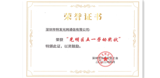爭做新時代最美奮斗者——特發(fā)信息榮獲三項“五一”勞動表彰